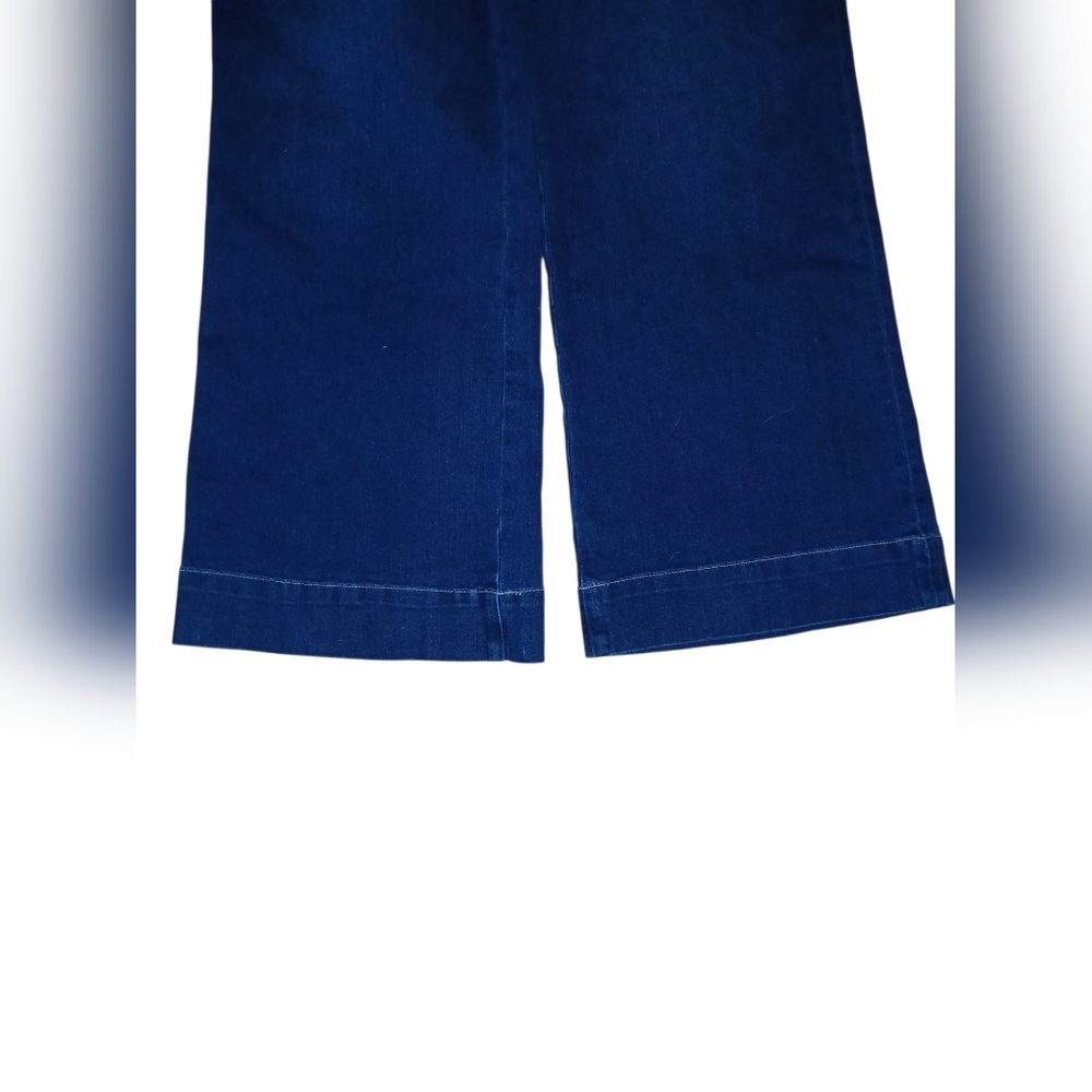 Nwt Nautica Dark Blue Flare & Wide Leg Jeans Size 14 - Picture 6 of 7